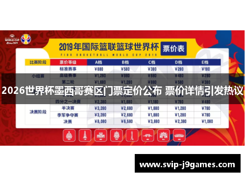 2026世界杯墨西哥赛区门票定价公布 票价详情引发热议 2026世界杯墨西哥赛区门票定价公布 票价详情引发热议